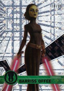 2017 Topps High Tek Star Wars - Tidal Diffractor #11 Barriss Offee Front