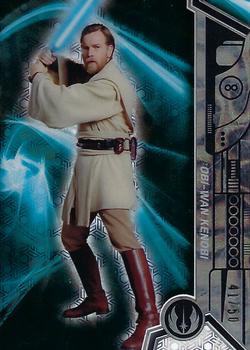 2017 Topps High Tek Star Wars - A More Elegant Weapon #MW-8 Obi-Wan Kenobi Front