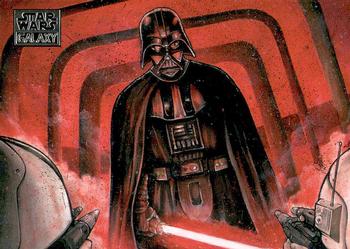 2018 Topps Star Wars Galaxy Series 8 #16 Darth Vader's Wrath Front