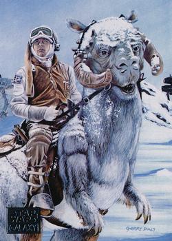 2018 Topps Star Wars Galaxy Series 8 #87 The Frozen Plains of Hoth Front