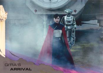 2018 Topps Solo: A Star Wars Story - Black #70 Qi'ra's Arrival Front