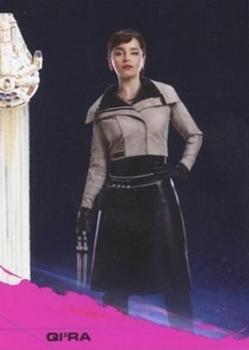 2018 Topps Solo: A Star Wars Story - Pink #2 Qi'ra Front