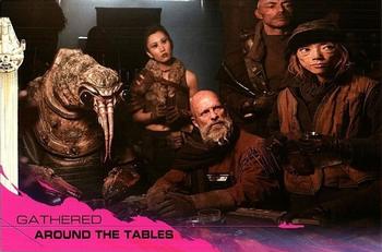 2018 Topps Solo: A Star Wars Story - Pink #41 Gathered Around the Tables Front