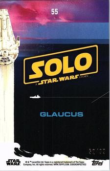 2018 Topps Solo: A Star Wars Story - Pink #55 Glaucus Back