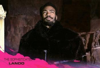 2018 Topps Solo: A Star Wars Story - Pink #66 The Sophisticated Lando Front