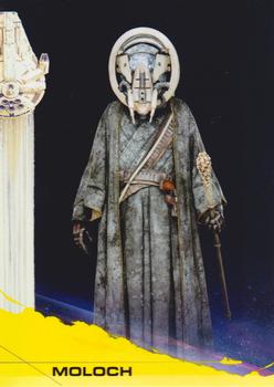 2018 Topps Solo: A Star Wars Story - Yellow #9 Moloch Front