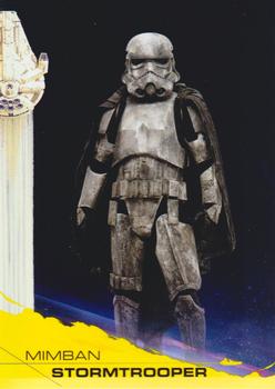 2018 Topps Solo: A Star Wars Story - Yellow #11 Mimban Stormtrooper Front