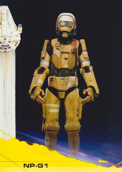 2018 Topps Solo: A Star Wars Story - Yellow #26 NP-G1 Front