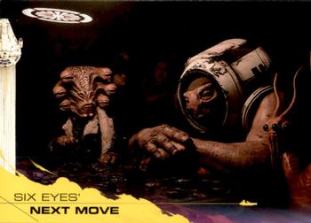 2018 Topps Solo: A Star Wars Story - Yellow #56 Six Eyes' Next Move Front
