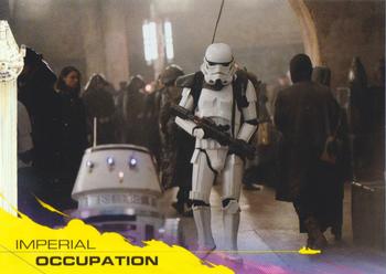 2018 Topps Solo: A Star Wars Story - Yellow #57 Imperial Occupation Front