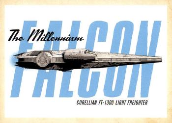 2018 Topps Solo: A Star Wars Story - Ships and Vehicles #SV-2 The Millennium Falcon Front