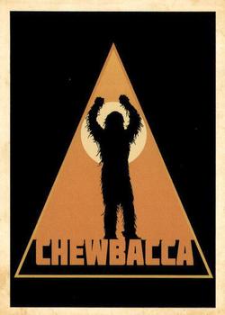 2018 Topps Solo: A Star Wars Story - Silhouettes #SL-2 Chewbacca Front