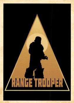 2018 Topps Solo: A Star Wars Story - Silhouettes #SL-9 Range Trooper Front