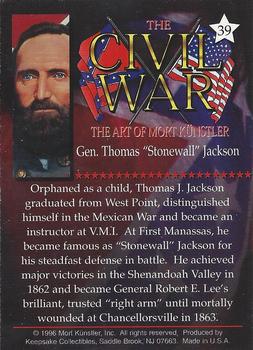 1996 Keepsake Collectibles The Civil War: The Art of Mort Kunstler #39 Gen. Thomas 