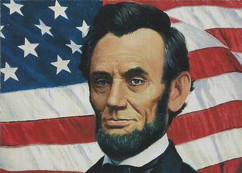 1996 Keepsake Collectibles The Civil War: The Art of Mort Kunstler #46 Abraham Lincoln Front
