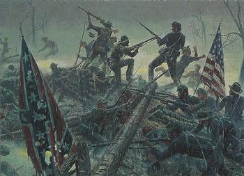 1996 Keepsake Collectibles The Civil War: The Art of Mort Kunstler #49 The Bloody Angle Front