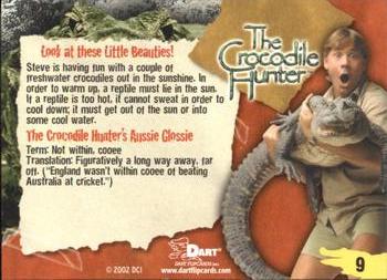 2002 Dart The Crocodile Hunter #9 Look at these Little Beauties! Back