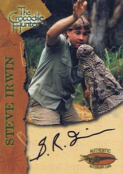 2002 Dart The Crocodile Hunter - Autographs #A-1 Steve Irwin Front