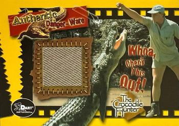 2002 Dart The Crocodile Hunter - Danger-Ware #DW-1 Steve Irwin Front