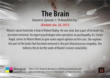 2016 Breygent Dexter Season 7 & 8 #38 The Brain Back