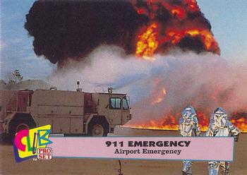 1992 Club Pro Set 911 Emergency #1 Airport Emergency Front