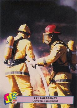 1992 Club Pro Set 911 Emergency #7 Oxygen Equipment Front