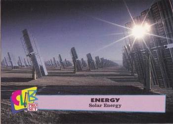 1992 Club Pro Set Energy #5 Solar Energy Front