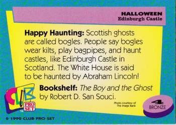 1992 Club Pro Set Halloween #4 Edinburgh Castle Back
