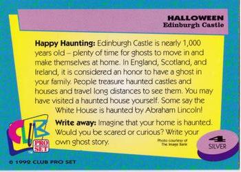 1992 Club Pro Set Halloween - Silver #4 Edinburgh Castle Back