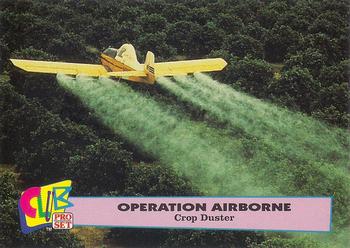 1992 Club Pro Set Operation Airbourne #3 Crop Duster Front