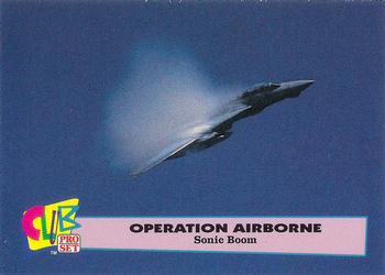 1992 Club Pro Set Operation Airbourne #4 Sonic Boom Front