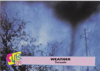 1992 Club Pro Set Weather #7 Tornado Front