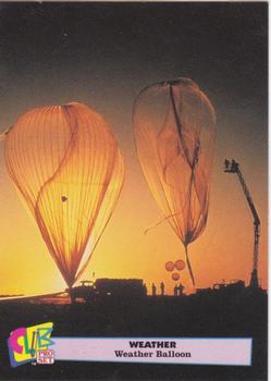 1992 Club Pro Set Weather - Silver #2 Weather Balloon Front