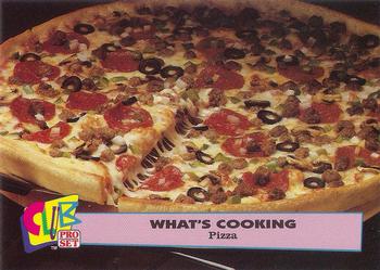 1992 Club Pro Set What's Cooking #5 Pizza Front