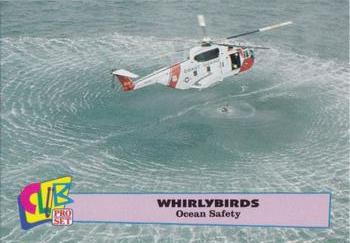 1992 Club Pro Set Whirlybirds - Gold #5 Ocean Safety Front