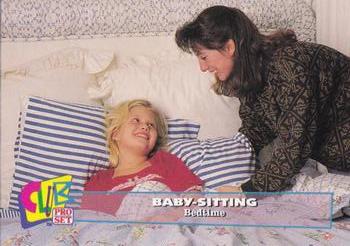 1993 Club Pro Set Babysitting #15 Bedtime Front