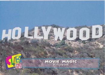 1993 Club Pro Set Movie Magic - Gold #1 Hollywood Front