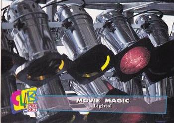 1993 Club Pro Set Movie Magic - Gold #8 Lights! Front
