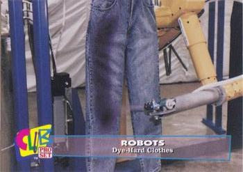 1993 Club Pro Set Robots - Gold #7 Dye-Hard Clothes Front
