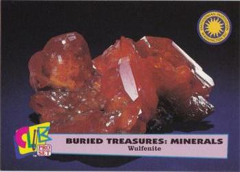 1992 Smithsonian Institute Buried Treasures: Minerals #6 Wulfenite Front
