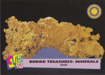 1992 Smithsonian Institute Buried Treasures: Minerals #9 Gold Front