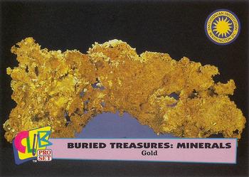 1992 Smithsonian Institute Buried Treasures: Minerals - Silver #9 Gold Front