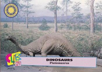 1992 Smithsonian Institute Dinosaurs #3 Plateosaurus Front