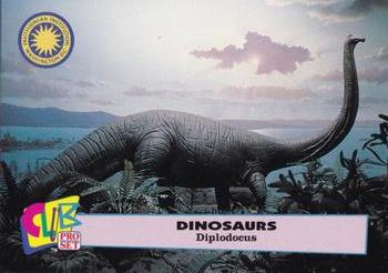 1992 Smithsonian Institute Dinosaurs #4 Diplodocus Front