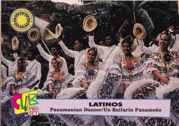 1992 Smithsonian Institute Latinos #1 Panamanian Dancer Front