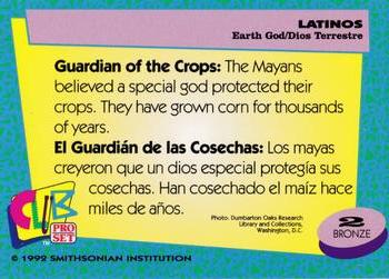 1992 Smithsonian Institute Latinos #2 Earth God Back