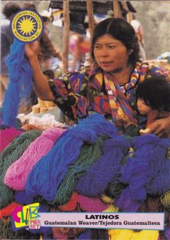 1992 Smithsonian Institute Latinos #3 Guatemalan Weaver Front