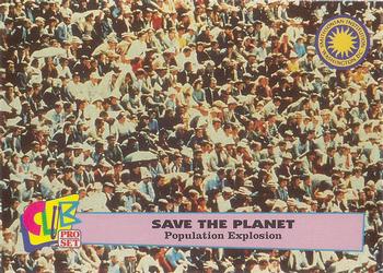 1992 Smithsonian Institute Save the Planet #3 Population Explosion Front