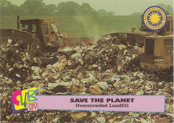 1992 Smithsonian Institute Save the Planet #4 Overcrowded Landfill Front