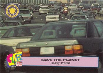 1992 Smithsonian Institute Save the Planet #7 Heavy Traffic Front